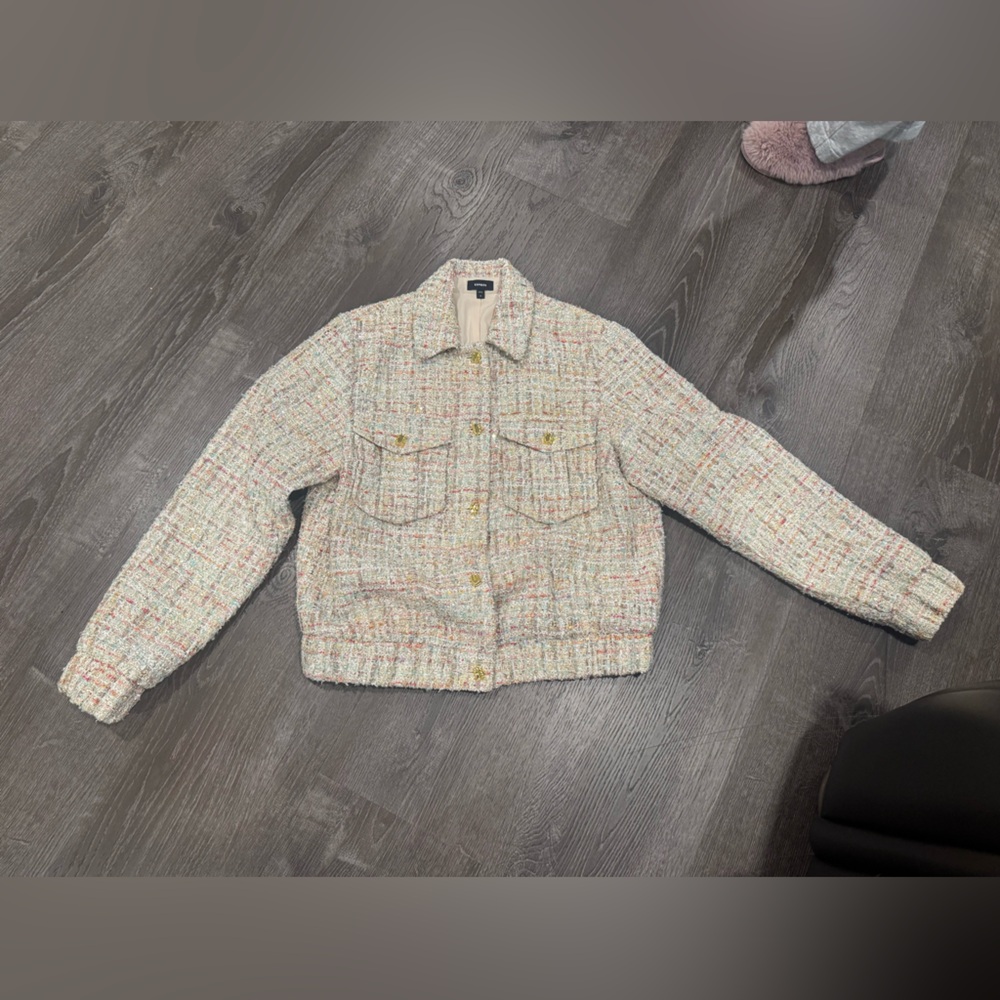 Express Kids Multicolor Tweed Blazer